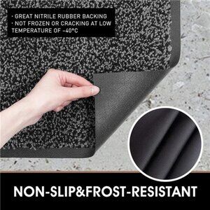 High Traffic Mats for Entryway Indoor Entrance Door Mat  (29.5”x17”)